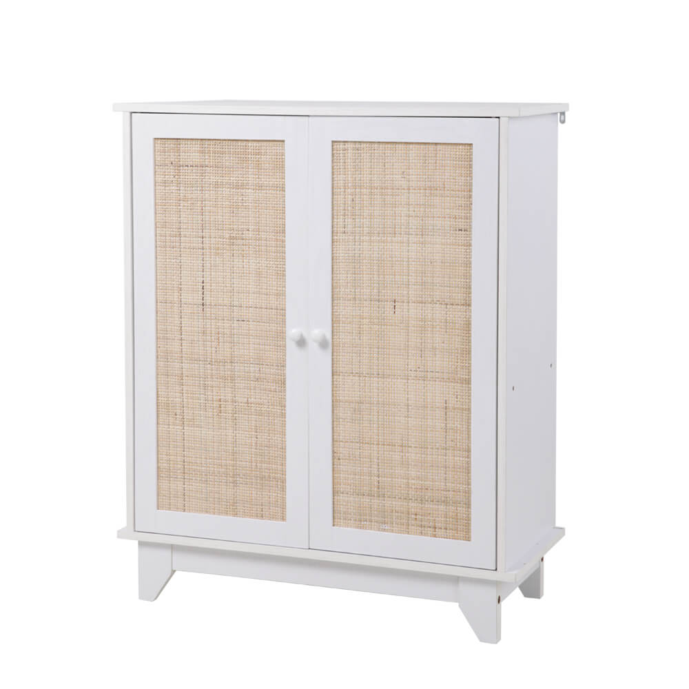 2 Doors 3 Drawers Cabinet Sideboard Rattan Storage Cabinet 31517C