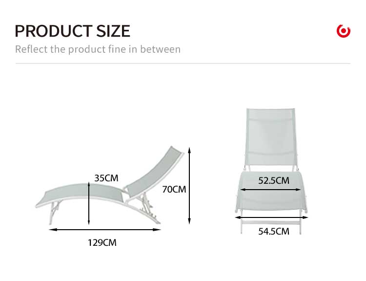 reclining chaise lounge