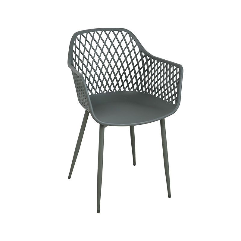 Facory Plastic Garden Chairs Grey Armchair Cheap Garden Chairs 96132AS