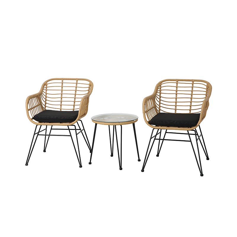 Manufacturers Patio Furniture Sets Outdoor Rattan Furniture Set 24919BM-SET3