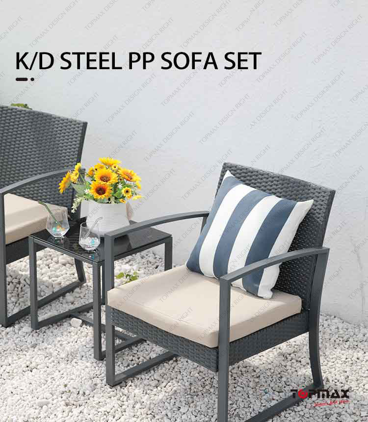 grey outdoor sofa set