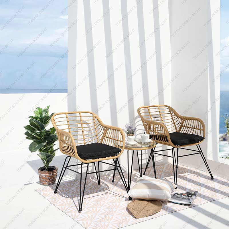 Manufacturers Patio Furniture Sets Outdoor Rattan Furniture Set 24919BM-SET3