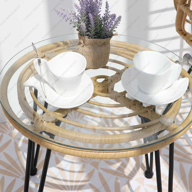 Manufacturers Patio Furniture Sets Outdoor Rattan Furniture Set 24919BM-SET3