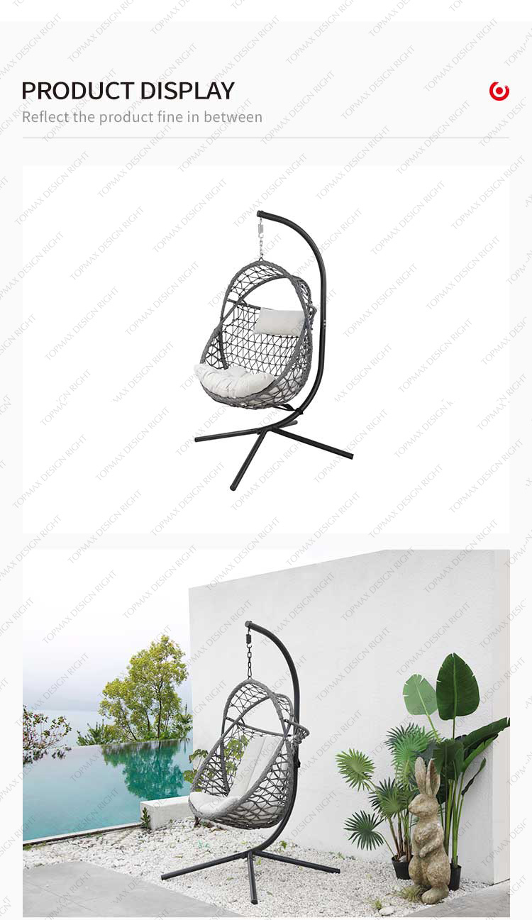 egg swing chair with stand