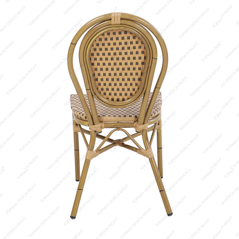 Stackable Outdoor Chairs Rattan Garden Dining Set 50899B