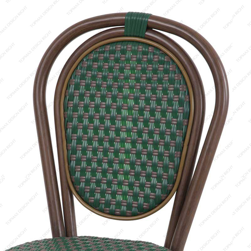 Stackable Outdoor Chairs Rattan Garden Dining Set 50899B