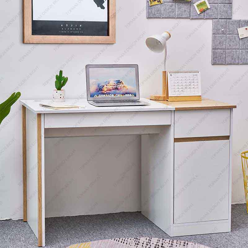 Factory White Desk With Drawers Study Desks Best Office 27728