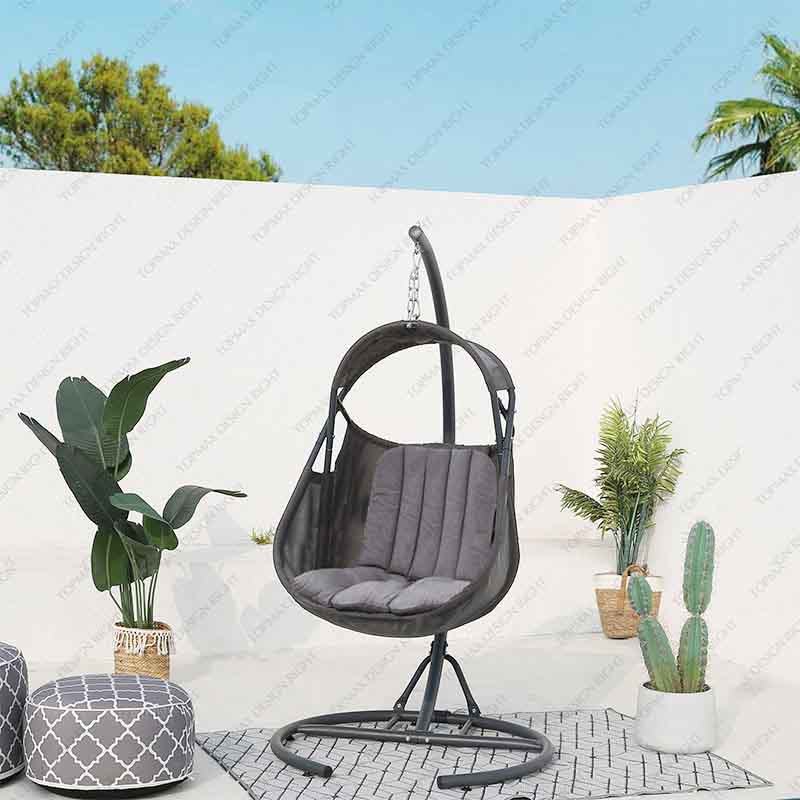 Factory Hanging Egg Chair With Stand Hammock Chair 68577