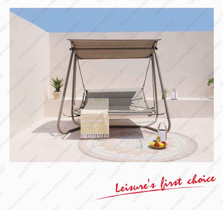 double swing chair