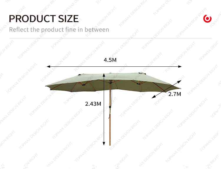 large beach umbrella