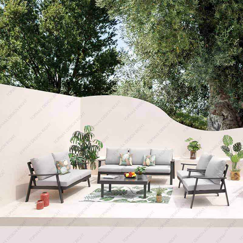 Outdoor Garden Sofa Sets Metal Furniture 44905-SET5