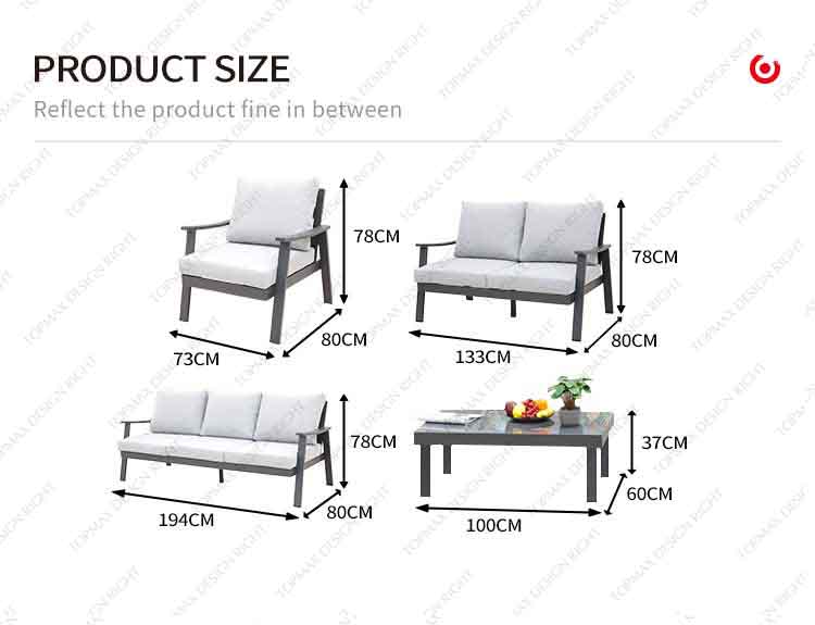 outdoor garden sofa sets