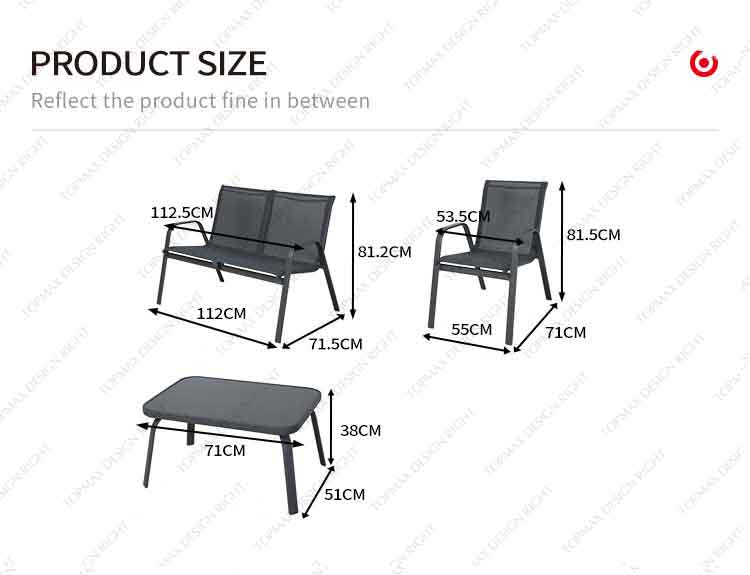 garden table and chairs