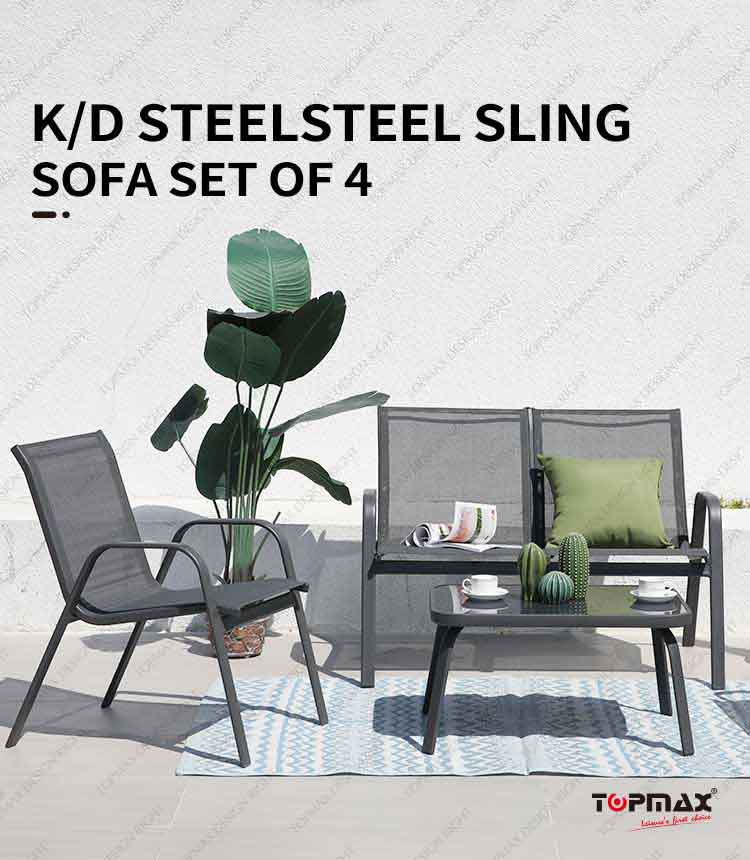 garden table and chairs