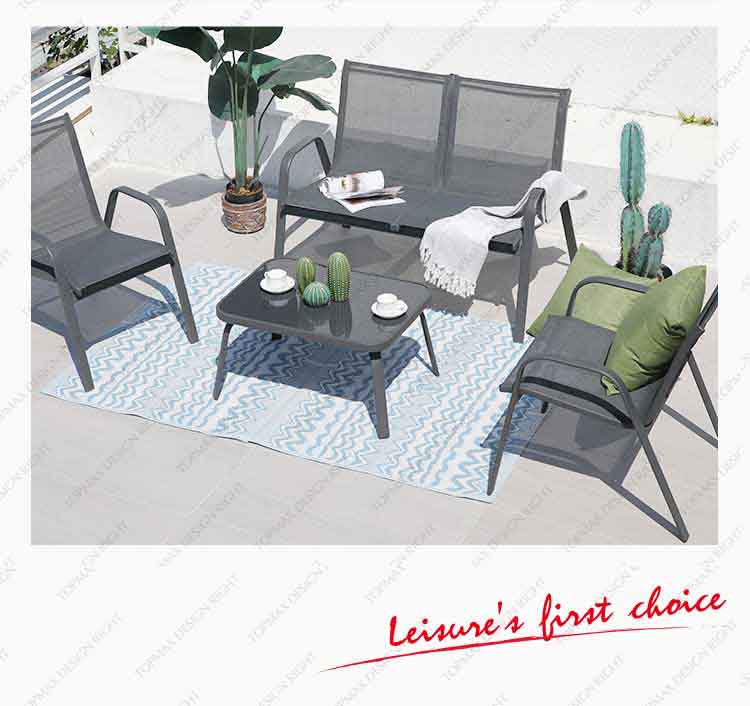 grey garden furniture