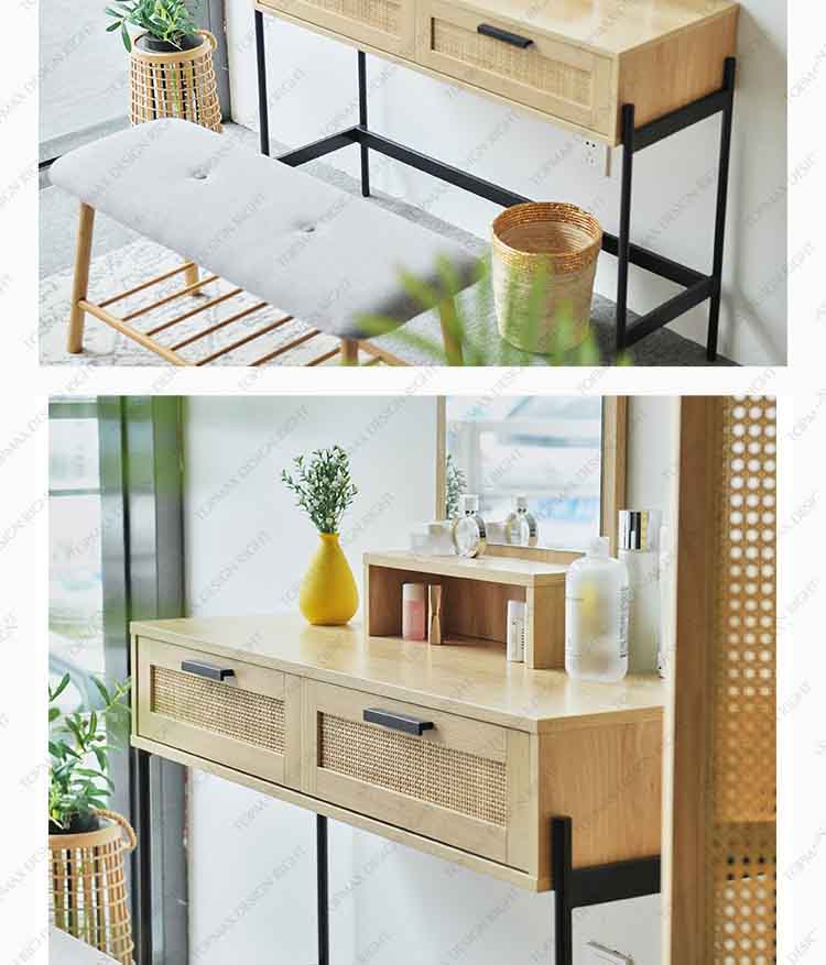 corner dressing table