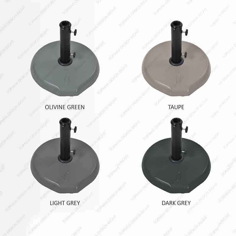 Umbrella Holder Outdoor Large Parasol Base Concrete 23610B-W-15