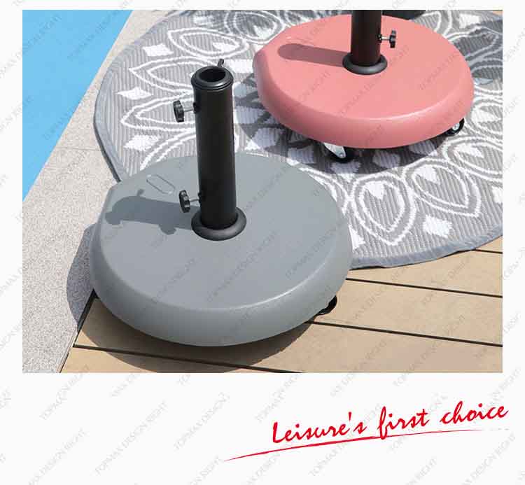 concrete umbrella holder