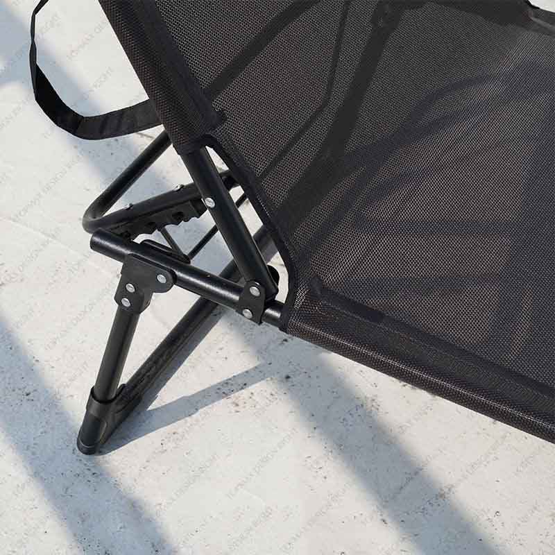 Custom Foldable Chaise Lounge Beach Chair Balcony Lounger 40330B2-ST