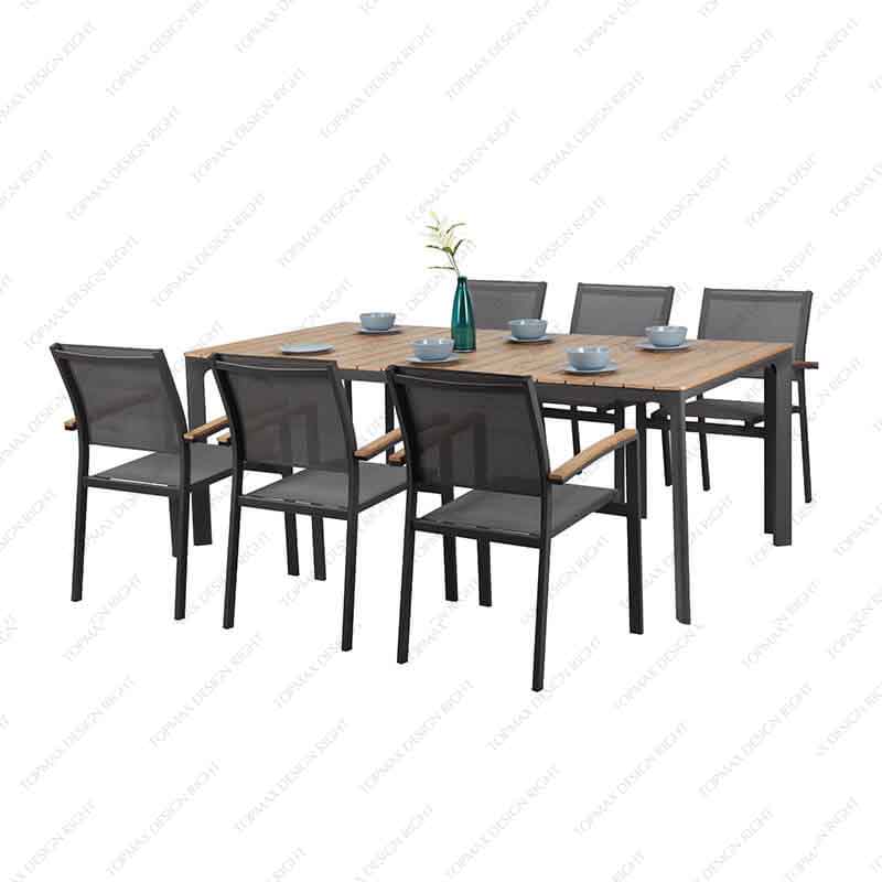 Factory Sling Patio Chair Stackable Patio Chairs 44719A