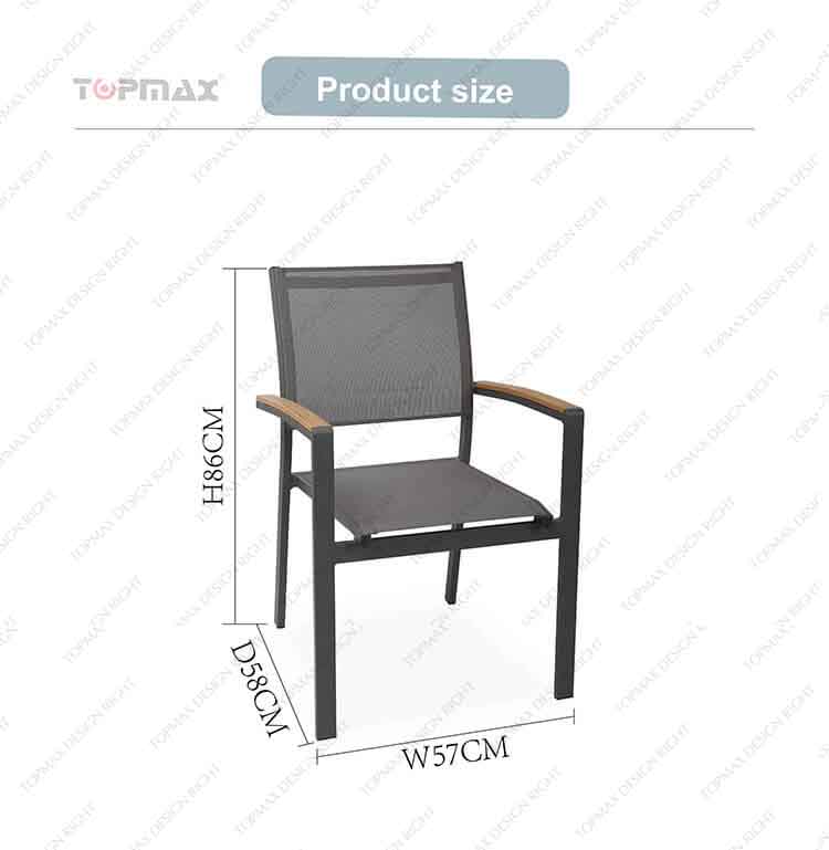 stackable patio chairs