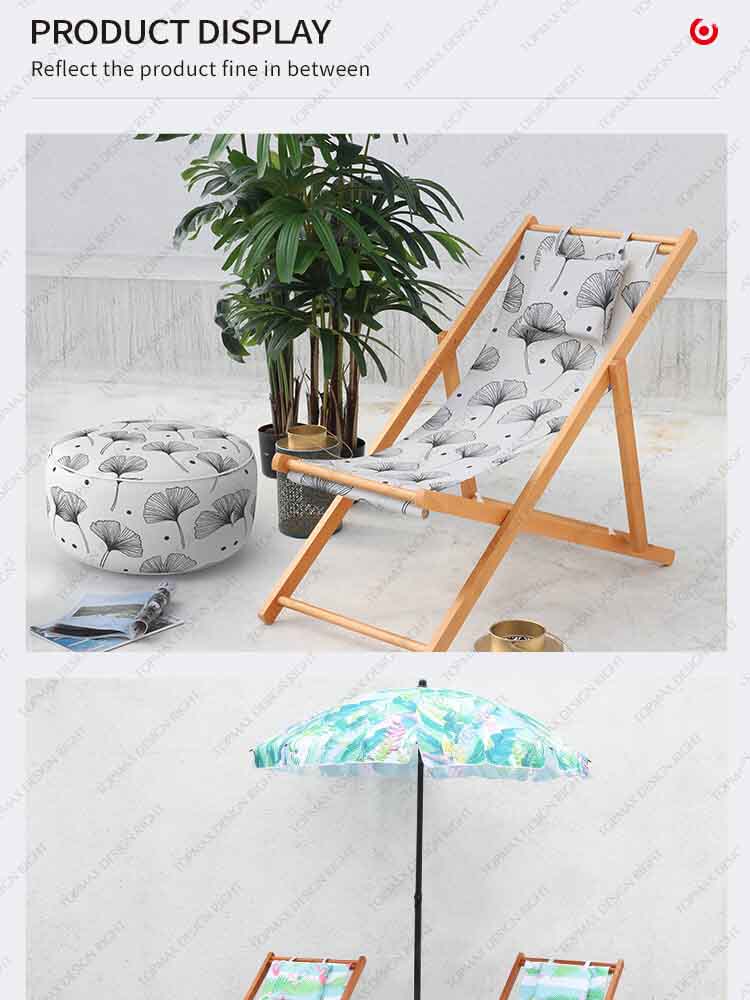 reclining beach chairs
