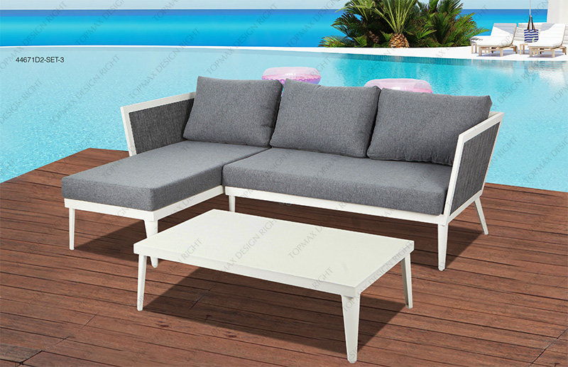 corner garden sofa set