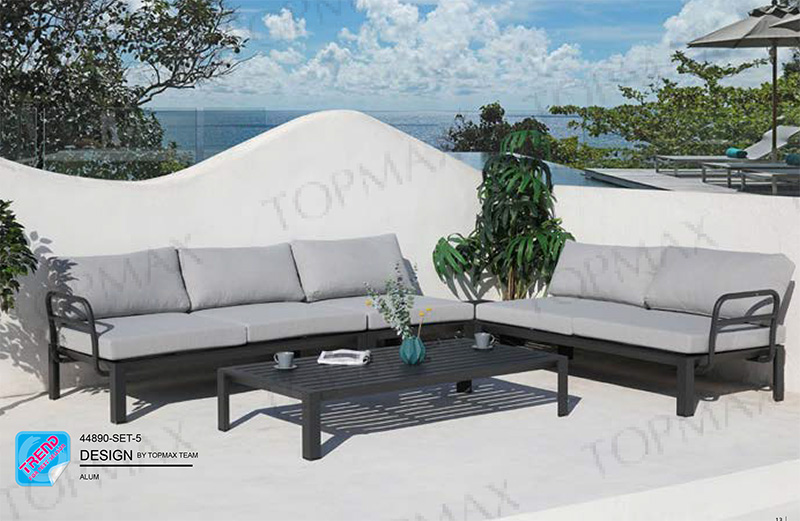 Popular Color Options for L shaped Garden Furniture