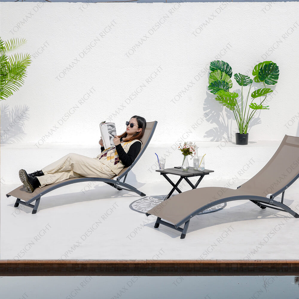 Best Pool Lounge Chair Garden SundBed Chaise Lounger 40549T&40621