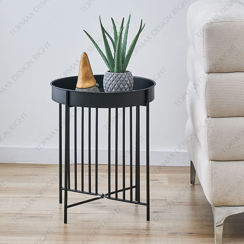 Folding Couch Side Table For Bedroom 62175GA