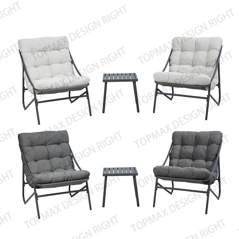 3 Piece Patio Conversation Sets Garden Table Chair Set 20359OL-SET3