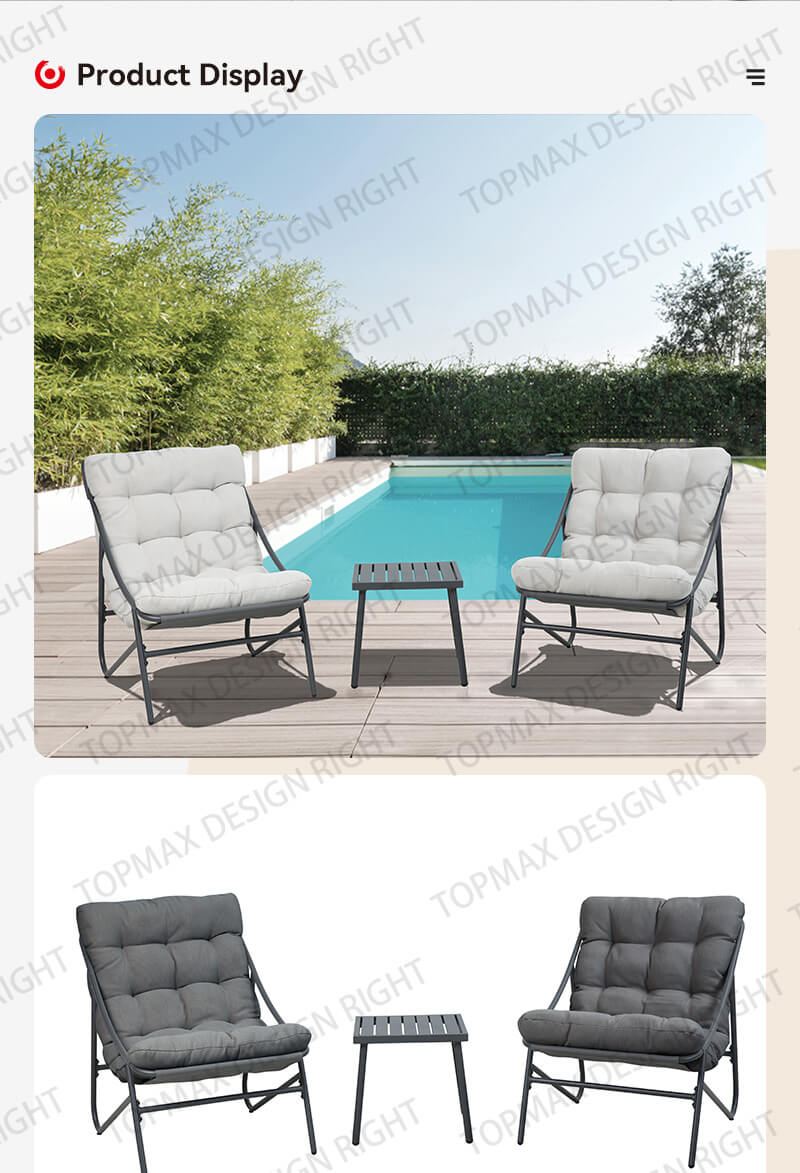 3 Piece Patio Set