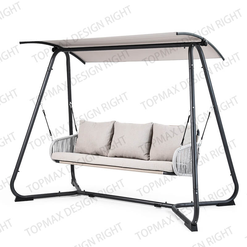 3 Seater Garden Swing Seat Outdoor Hanging Chair 20149L-E