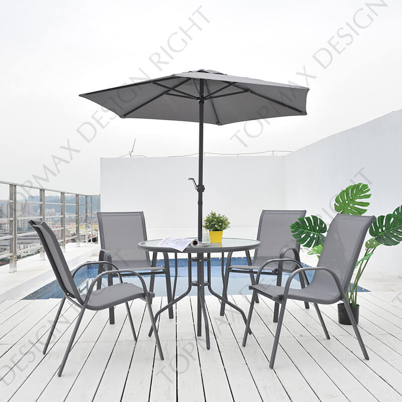 Aluminium Garden Dining Set Factory