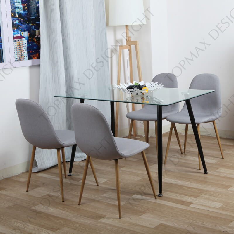 Contemporary Glass Dining Table Breakfast Table 80090