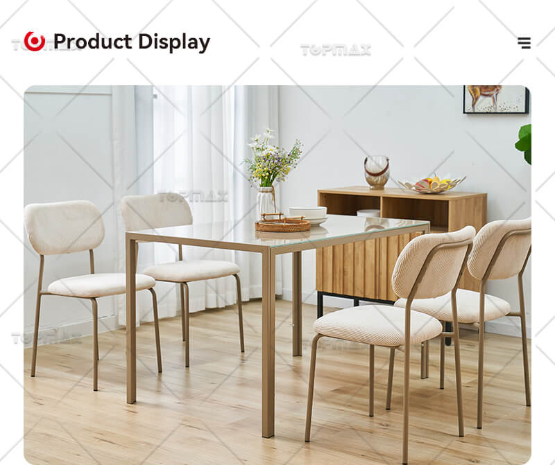 Armless Dining Chair Factory