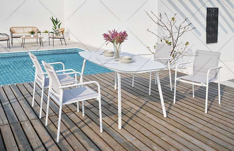 Wholesale Patio Table And Chair Set: Stylish & Durable for High-End Markets