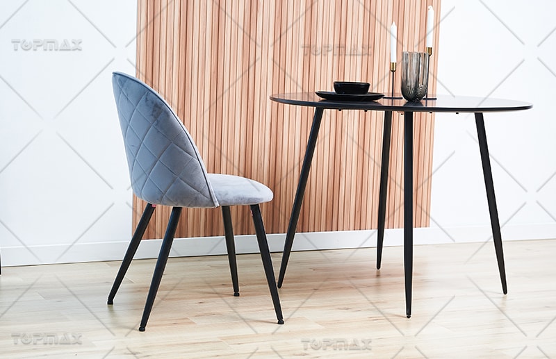 The Right Way to Clean Gray Velvet Dining Chairs