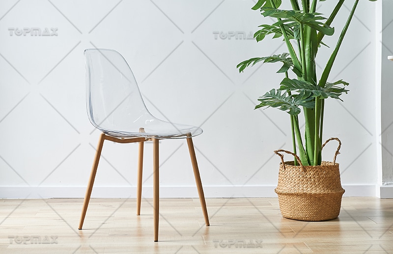 plastic side chair