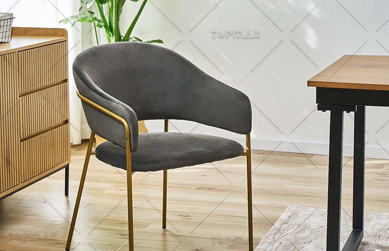 What Are Some Unique Design Features of Black Boucle Dining Chairs?