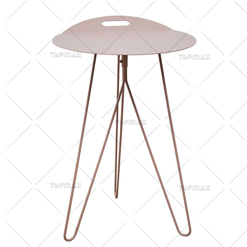 Morden Side Coffee Tables Metal 3 Legs 62295A-43X64