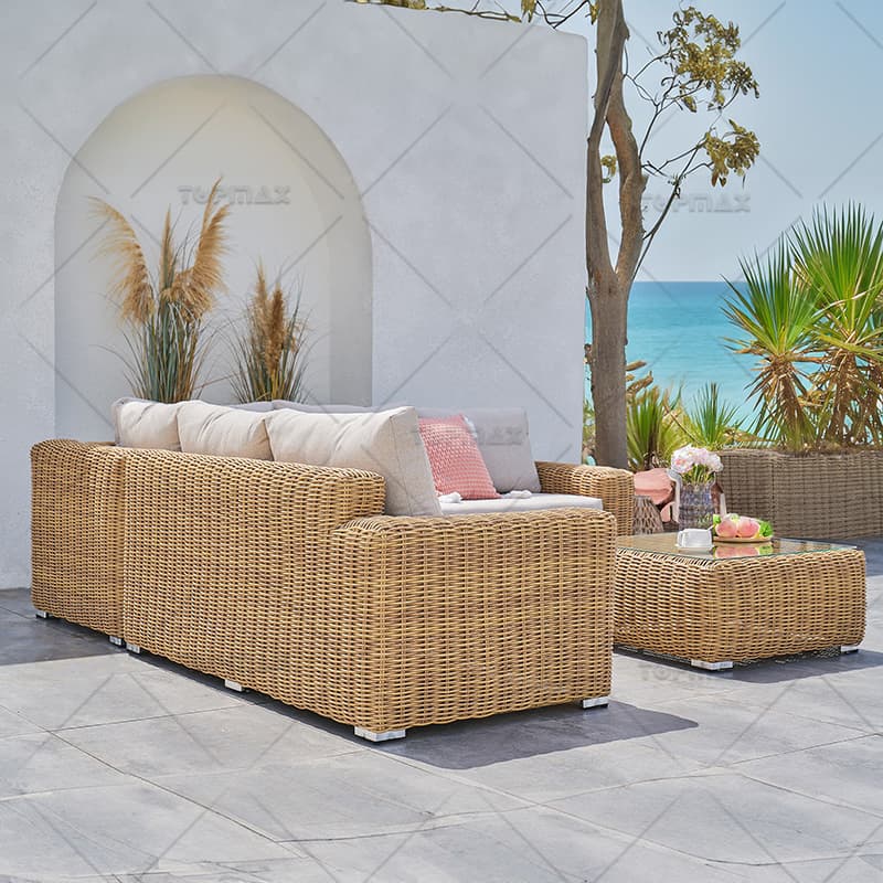 Rattan L Shape Sofa Supplier