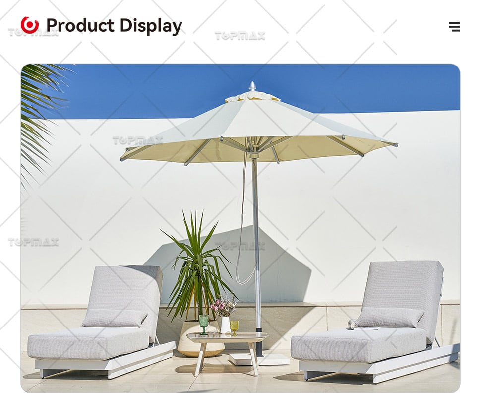 Modern Outdoor Umbrella Factory