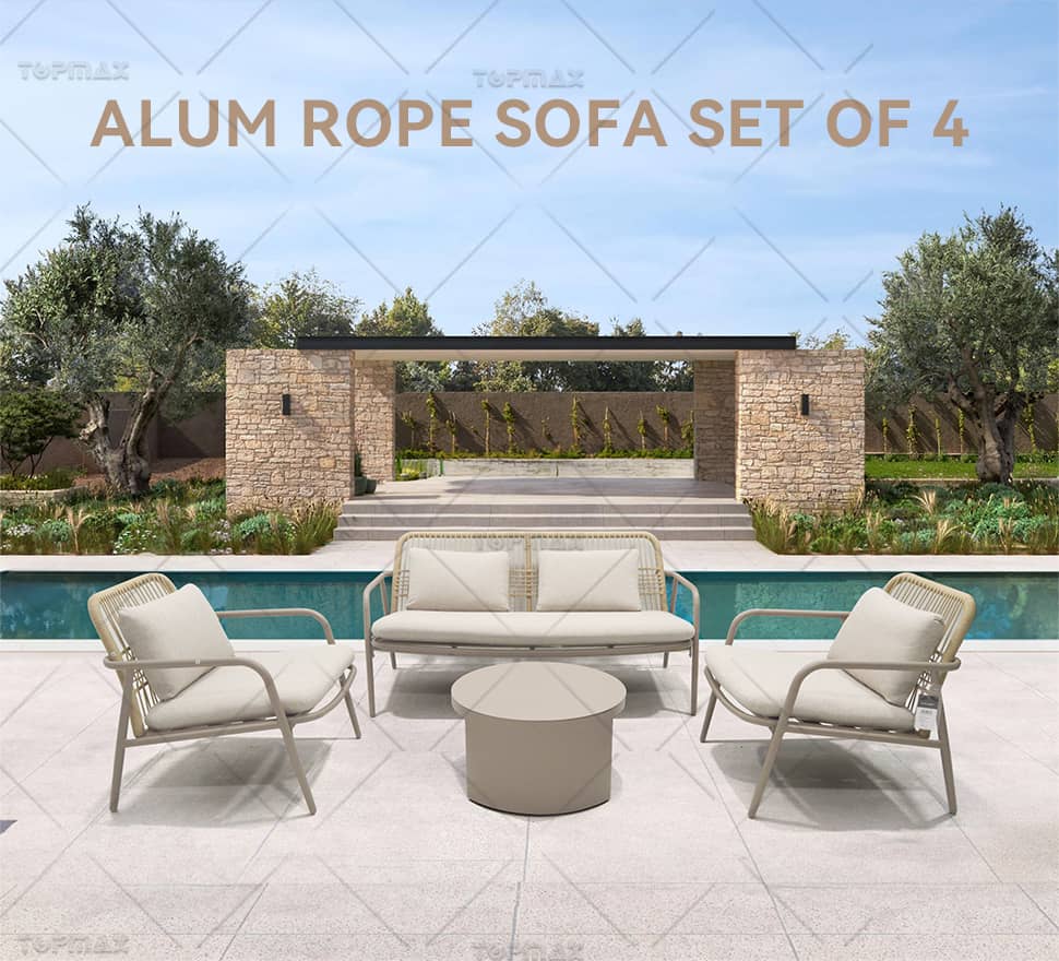 Outdoor Rope Sofa Set Factory