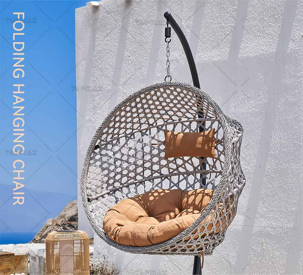 Patio Wicker Swing Chair Factory