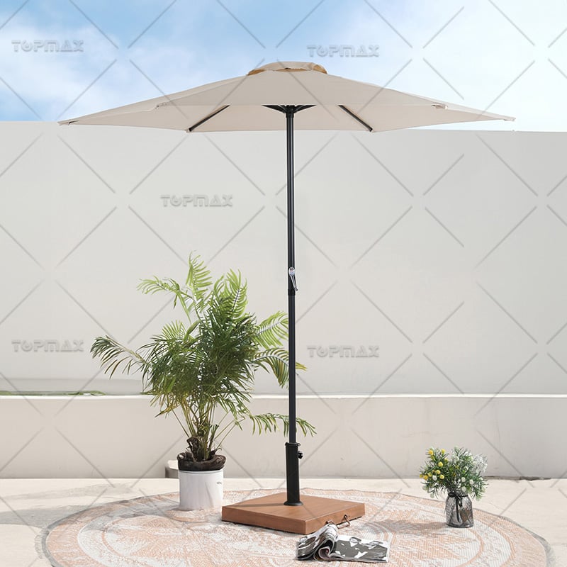 Modern Patio Umbrella Alum 8 Steel Ribs 3M Outdoor Umbrella 60403