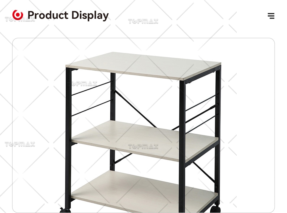 3 Tier Storage Trolley Supplier