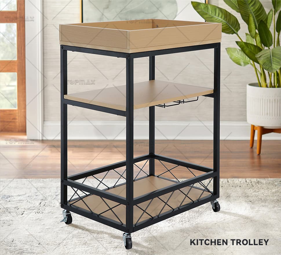 3 Tier Storage Trolley Supplier