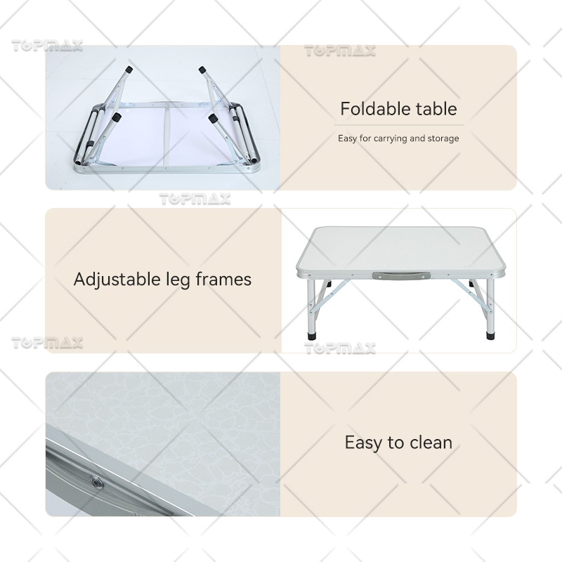 Adjustable Outdoor Folding Table Aluminum Outdoor Picnic Table 40306S2