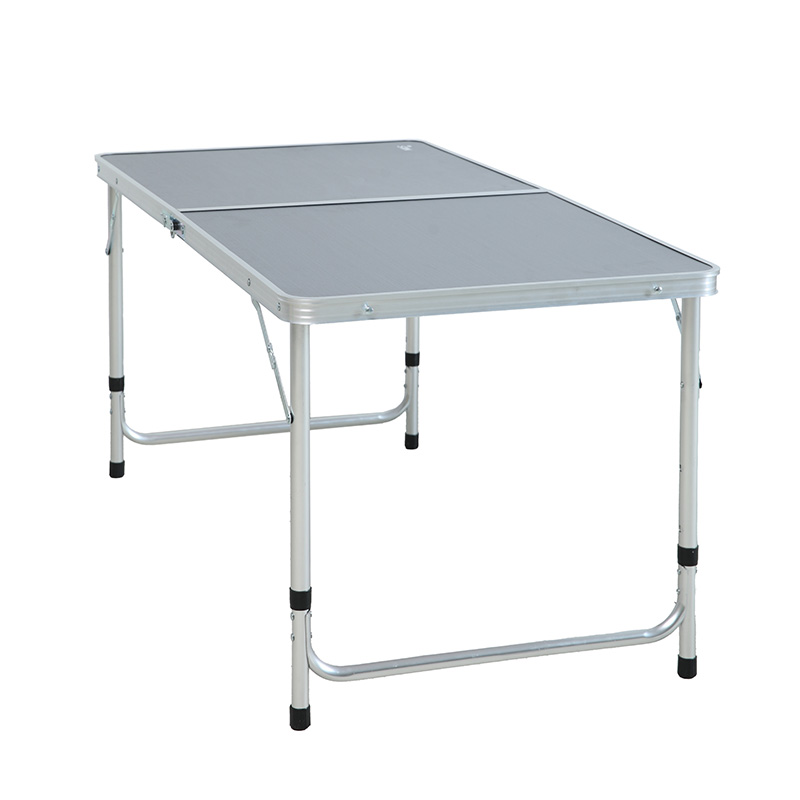 Picnic Table Set 4 Stools Aluminum Picnic Folding Table And Chairs 40303B-SET